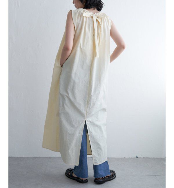 VENCE share style「ナイロンタフタ後ろリボンワンピース」|ワンピース|
