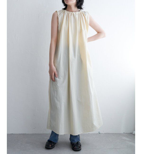 VENCE share style「ナイロンタフタ後ろリボンワンピース」|ワンピース|