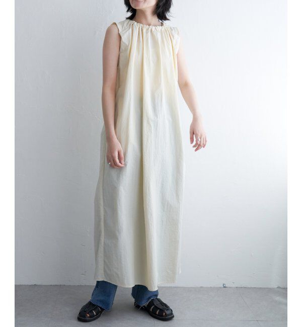 VENCE share style「ナイロンタフタ後ろリボンワンピース」|ワンピース|