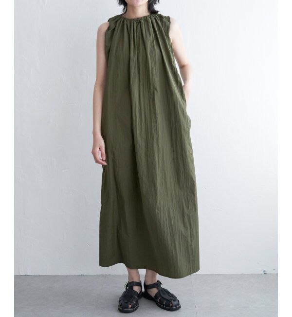 VENCE share style「ナイロンタフタ後ろリボンワンピース」|ワンピース|
