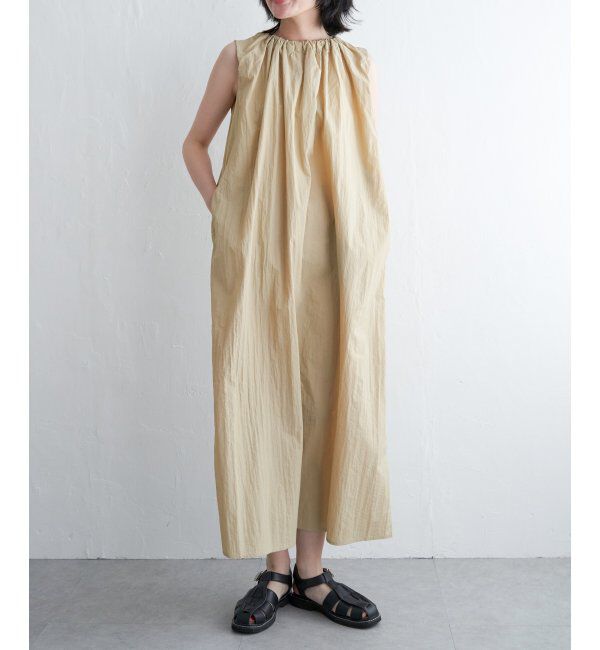 VENCE share style「ナイロンタフタ後ろリボンワンピース」|ワンピース|