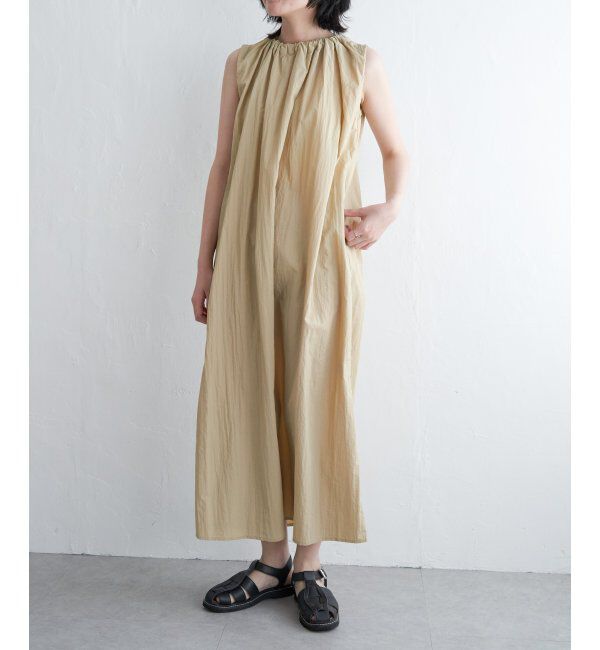 VENCE share style「ナイロンタフタ後ろリボンワンピース」|ワンピース|