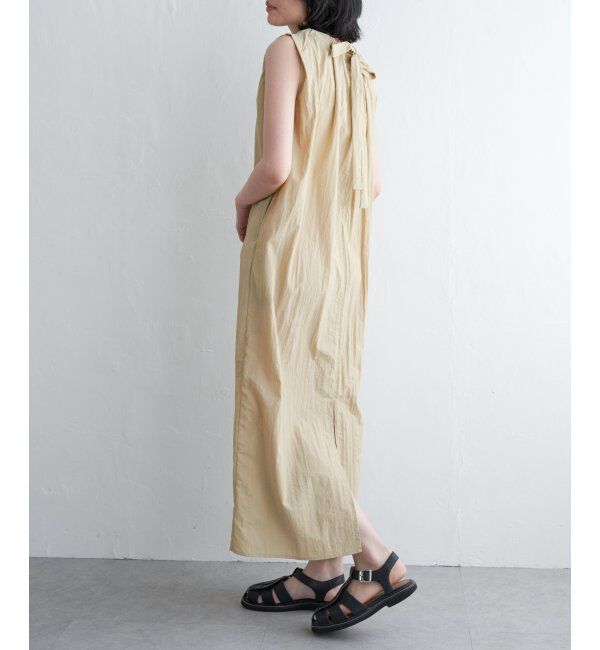 VENCE share style「ナイロンタフタ後ろリボンワンピース」|ワンピース|