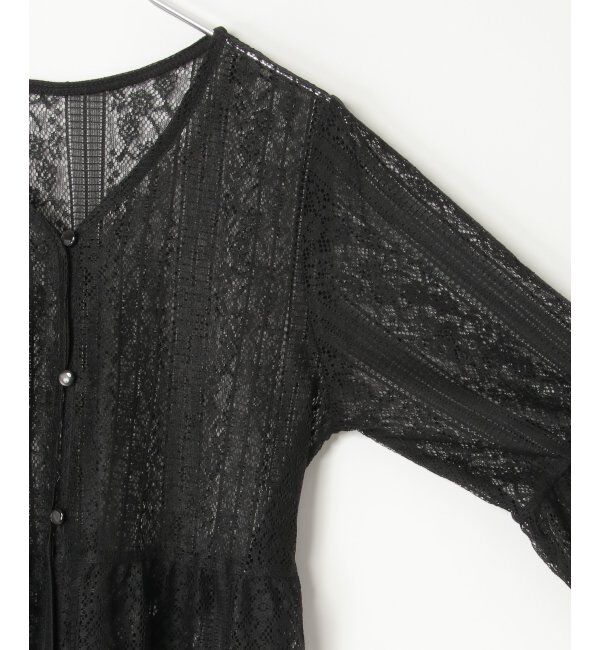 VENCE share style「レースフレアー袖ワンピース」|ワンピース|