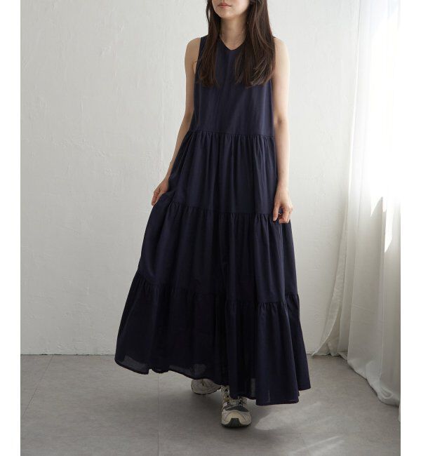 VENCE share style「ティアードノースリフレアーワンピース」|ワンピース|