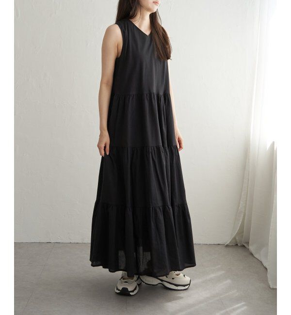 VENCE share style「ティアードノースリフレアーワンピース」|ワンピース|
