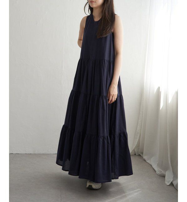 VENCE share style「ティアードノースリフレアーワンピース」|ワンピース|