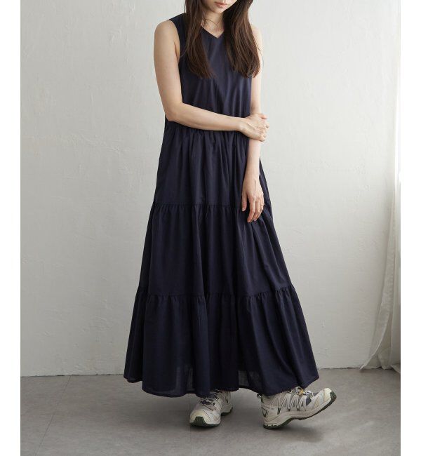 VENCE share style「ティアードノースリフレアーワンピース」|ワンピース|