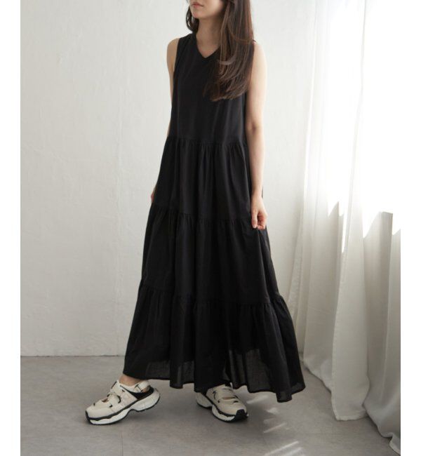 VENCE share style「ティアードノースリフレアーワンピース」|ワンピース|