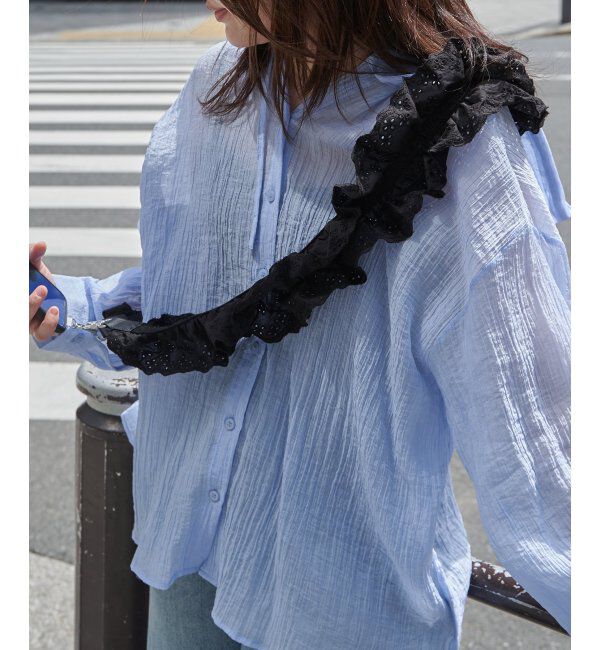 VENCE share style「シャーリーストラップ」|その他|ブラック