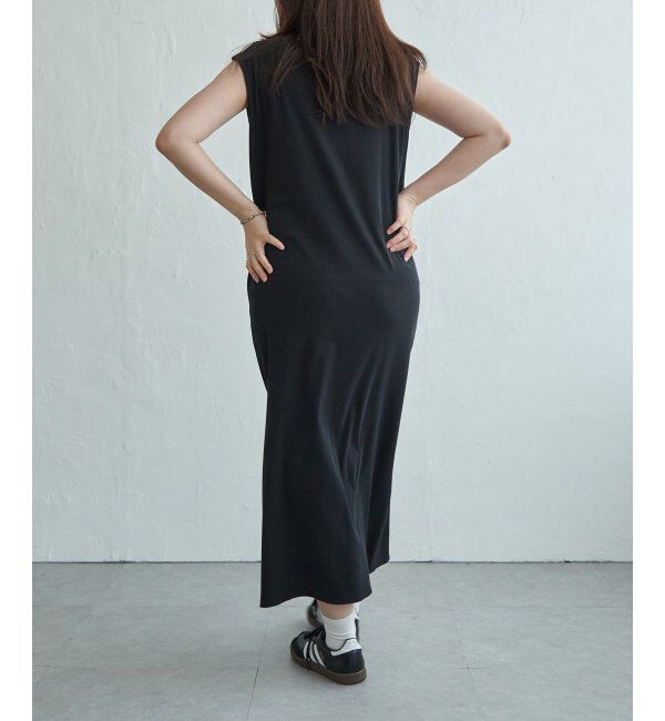 VENCE share style「テレコヘンリーネックワンピース」|ワンピース|