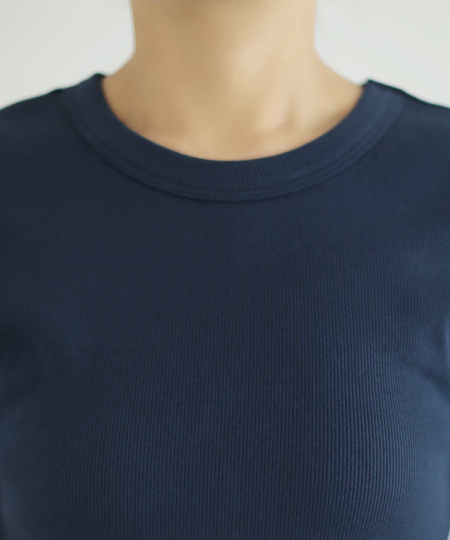 STYLE DELI「【Made in JAPAN】リブ半袖カットソートップス」|Tシャツ・カットソー|