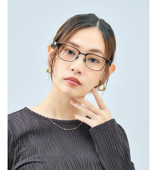  「Zoff｜UNITED ARROWS メガネ | [Stylish] 伊達メガネ 度付き ユナイテッドアローズ   レンズ交換券付」|メガネ|