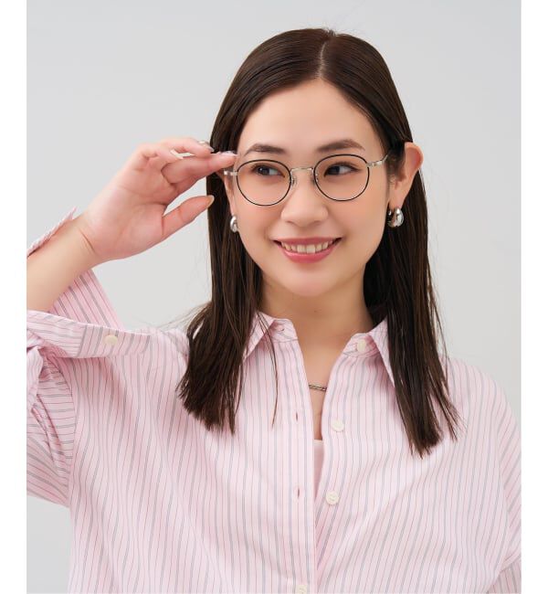  「Zoff｜JOURNAL STANDARD relume ジャーナルスタンダードレリューム  ボストン型 メガネ |  レンズ交換券付」|メガネ|