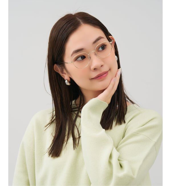  「Zoff｜JOURNAL STANDARD relume ジャーナルスタンダードレリューム  ボストン型 メガネ |  レンズ交換券付」|メガネ|