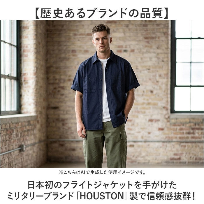 BACKYARD FAMILY「HOUSTON ヒューストン 半袖シャツ メンズ 通販 オックスフォードシャツ メンズシャツ」|その他|