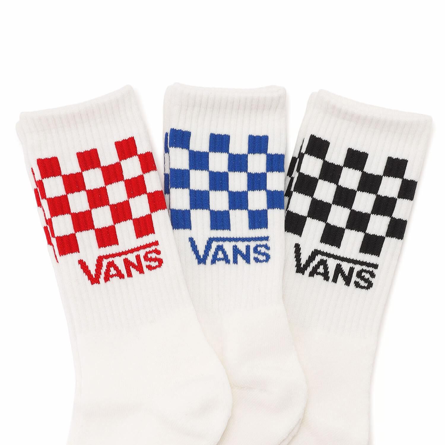 VANS「【VANSｱﾊﾟﾚﾙ】Classic Check Crew」|ソックス|