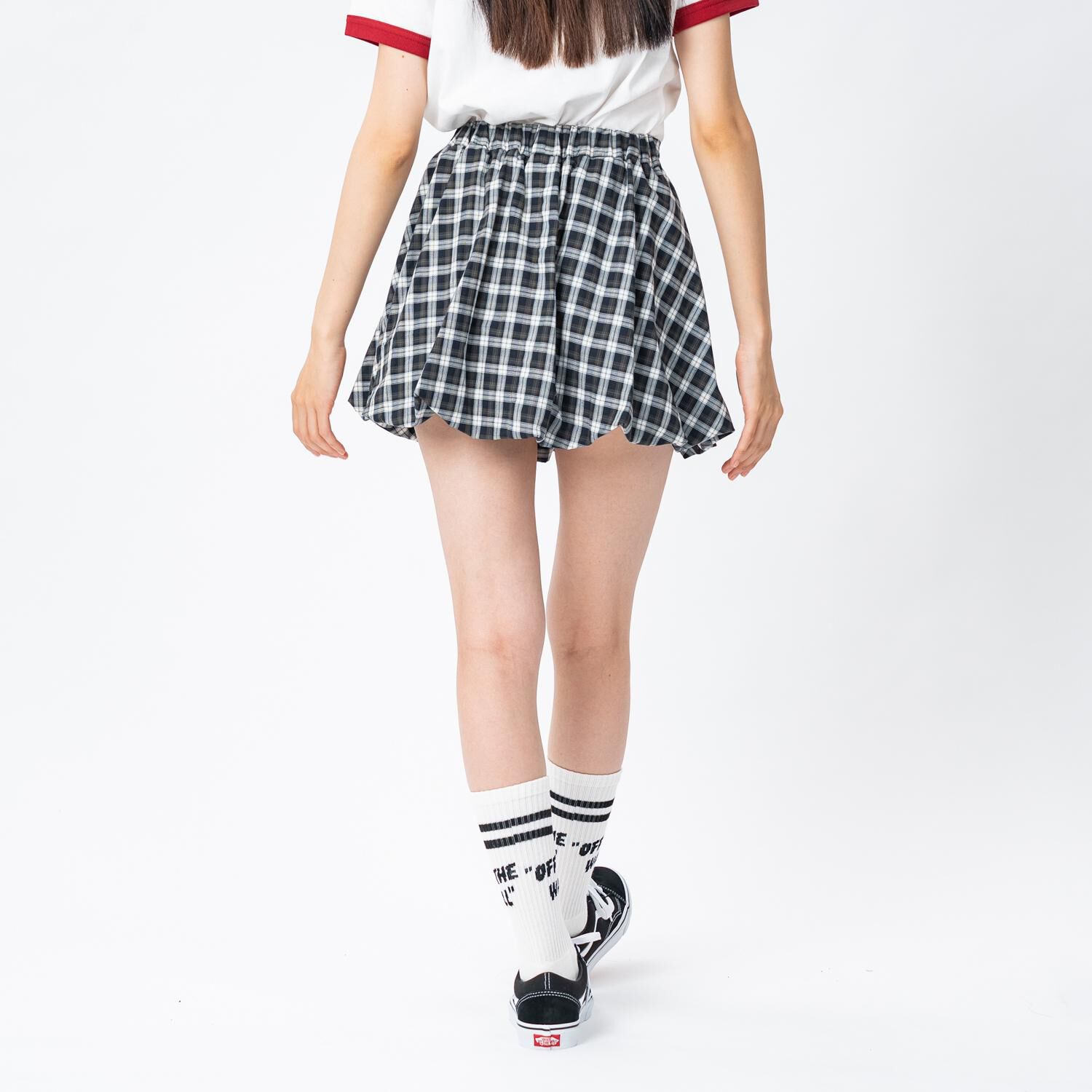 VANS「【VANSｱﾊﾟﾚﾙ(WJ)】W CHECK BALLOON SKIRT」|その他|