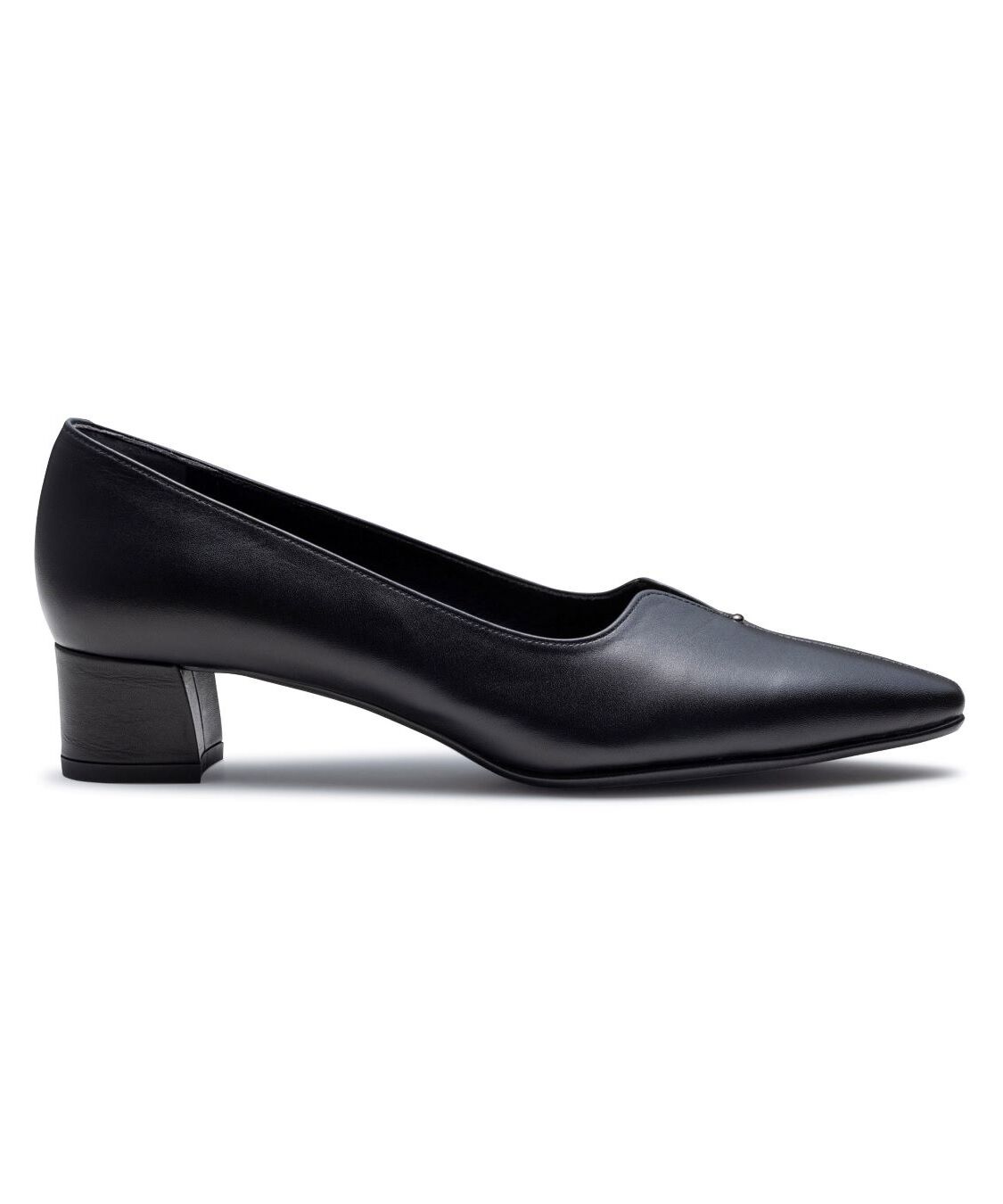 REGAL SHOES「REGAL 【新作】スリットパンプス【ヒール35mm】　商品コード：F15SBJ」|パンプス|ブラック