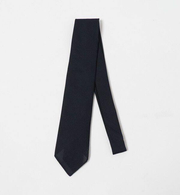 UNITED ARROWS「ガルザ ソリッド ネクタイ」|ネクタイ・蝶ネクタイ|NAVY
