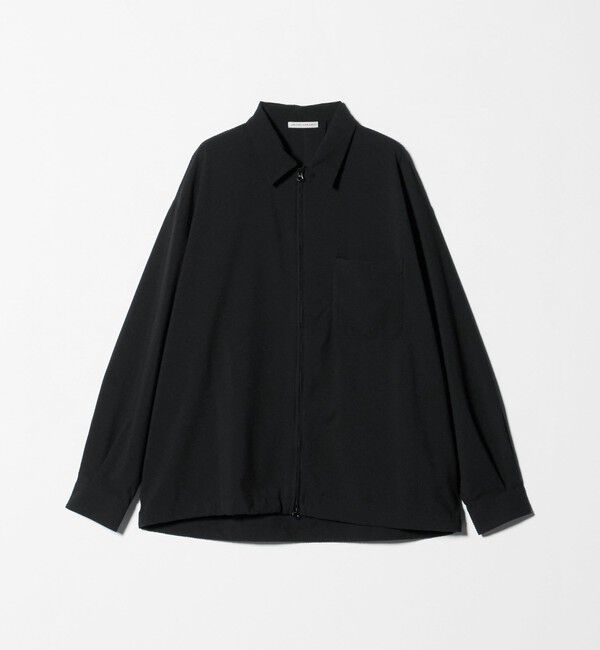 UNITED ARROWS「DotAir ドットエア サッカー ジップ シャツ　吸水速乾」|シャツ・ブラウス|