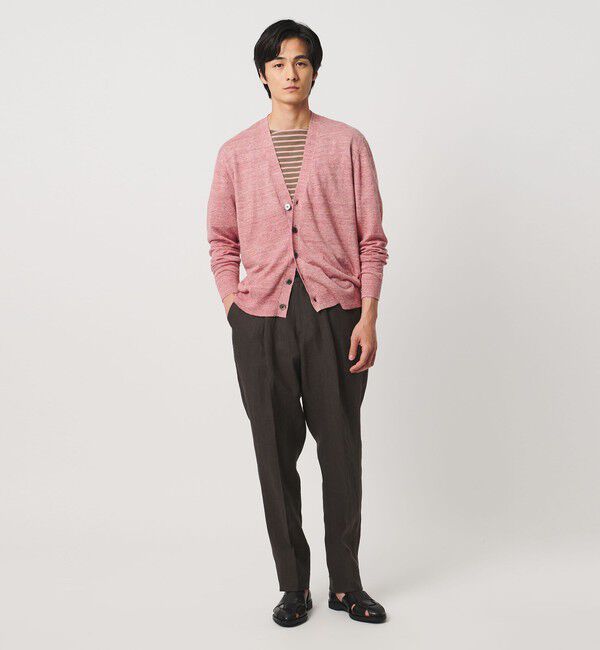 UNITED ARROWS「リネン/コットン ハイゲージ カーディガン」|カーディガン|
