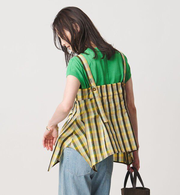 UNITED ARROWS「カラー ギンガムチェック キャミソール ‐ウォッシャブル‐」|キャミソール|