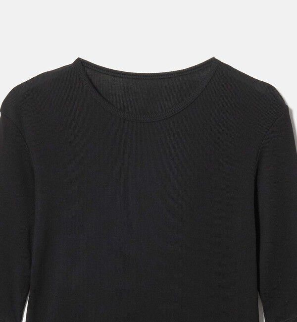 UNITED ARROWS「コットン テレコ 5分袖 カットソー」|Tシャツ・カットソー|