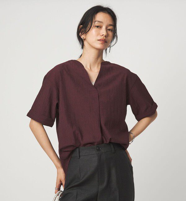 UNITED ARROWS green label relaxing「サッカー スキッパー プルオーバー カットソー」|Tシャツ・カットソー|
