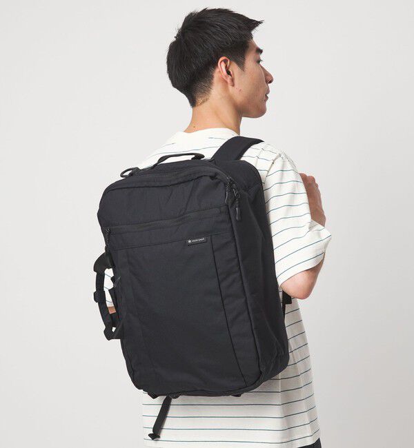 UNITED ARROWS green label relaxing「＜snow peak＞Everyday 3WAY ビジネスバッグ」|ビジネスバッグ|BLACK