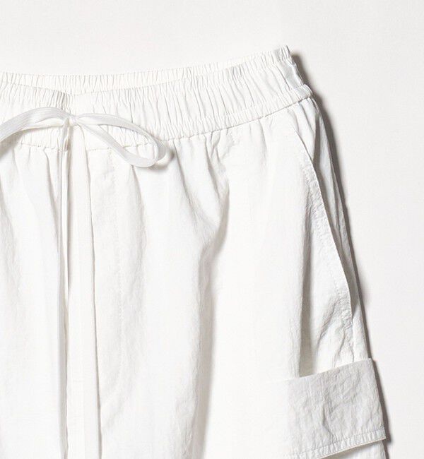 UNITED ARROWS green label relaxing「バルーン カーゴ パンツ オフホワイト  UVカット」|カーゴ|