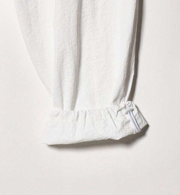 UNITED ARROWS green label relaxing「バルーン カーゴ パンツ オフホワイト  UVカット」|カーゴ|