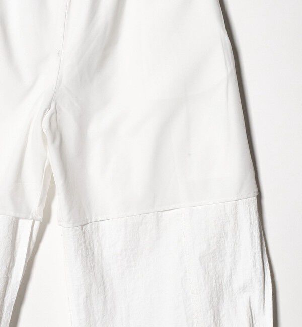 UNITED ARROWS green label relaxing「バルーン カーゴ パンツ オフホワイト  UVカット」|カーゴ|