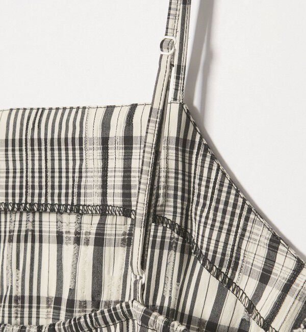 EMMEL REFINES「＜EMMEL REFINES＞EM ビッグチェック キャミワンピース」|ワンピース|