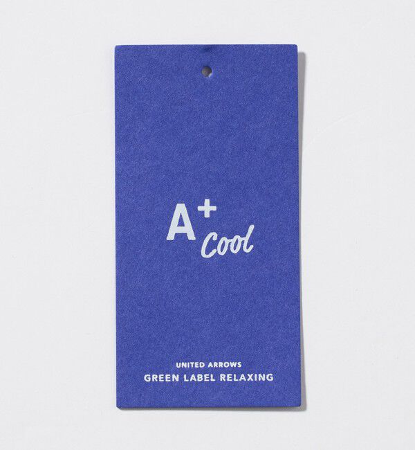 UNITED ARROWS green label relaxing「A+ COOL Pトリコット シャドーストライプ スタンダード ボタンダウン 半袖 ドレスシャツ -ストレッチ・イー」|シャツ・ブラウス|