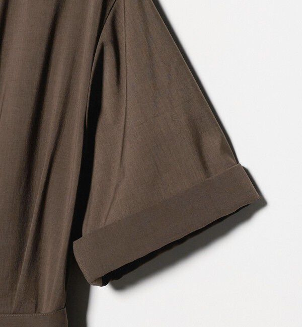 UNITED ARROWS green label relaxing「ベルト フレア ワンピース マシンウォッシャブル 吸水速乾 」|ワンピース|