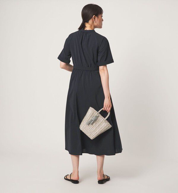 UNITED ARROWS green label relaxing「ベルト フレア ワンピース マシンウォッシャブル 吸水速乾 」|ワンピース|