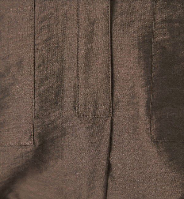 UNITED ARROWS green label relaxing「エアリーシアー スキッパー ポケット シャツ 接触冷感」|シャツ・ブラウス|