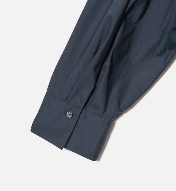 UNITED ARROWS green label relaxing「［size SHORTあり］シャツ襟 フィット＆フレア タック 5分袖 ワンピース」|ワンピース|