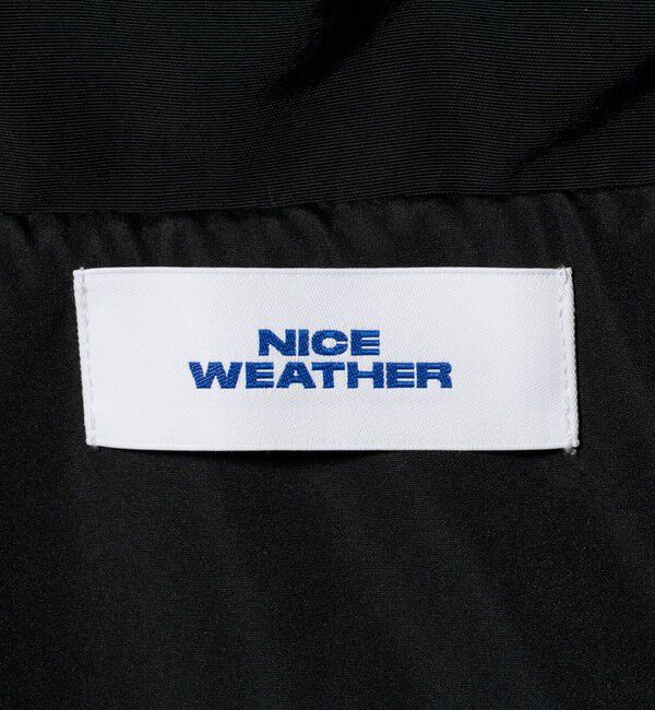 NICE WEATHER「＜NICE WEATHER＞ビッグ マウンテンパーカー」|ミリタリージャケット|