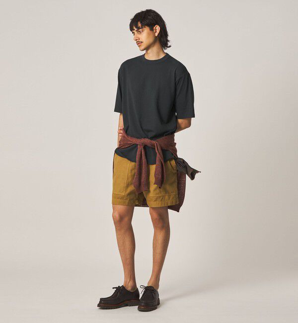STEVEN ALAN「＜Steven Alan＞ アイレットメッシュ クルーネック Tシャツ」|Tシャツ・カットソー|