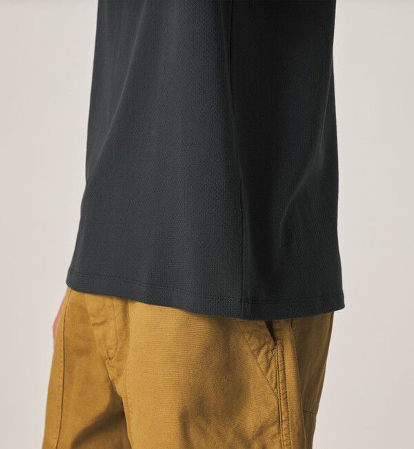 STEVEN ALAN「＜Steven Alan＞ アイレットメッシュ クルーネック Tシャツ」|Tシャツ・カットソー|