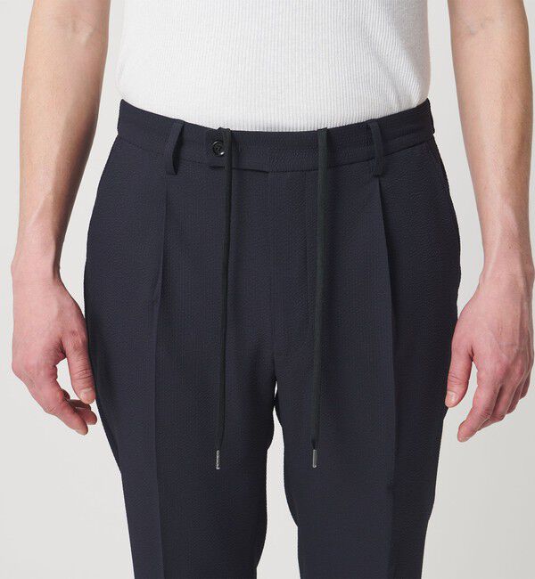 BEAUTY&YOUTH UNITED ARROWS「【WEB限定 WARDROBE SMART】ライト シアサッカー セットアップ/ジャケット＆イージーパンツ」|スーツ|