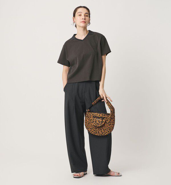 BEAUTY&YOUTH UNITED ARROWS「コットン 2トーン Vネック プルオーバー」|Tシャツ・カットソー|