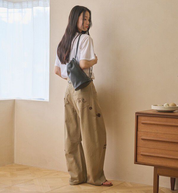 BEAUTY&YOUTH UNITED ARROWS「レザー ナップサック」|リュック|