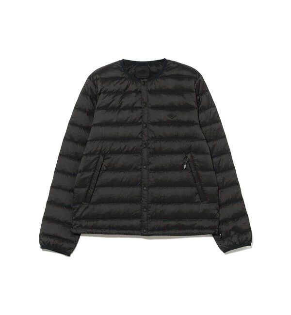 Ray BEAMS 「DANTON / INNER DOWN CREWNECK JACKET」|ダウン|BLACK