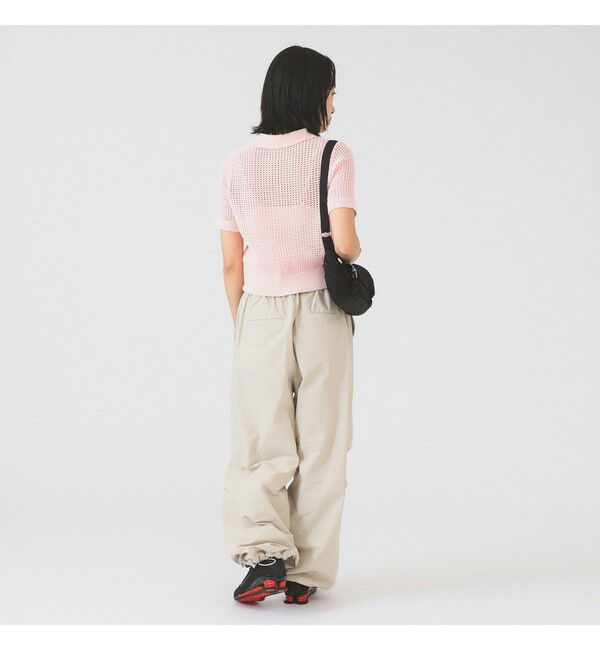 Ray BEAMS 「メッシュ ニットポロ カーディガン」|ニット・セーター|