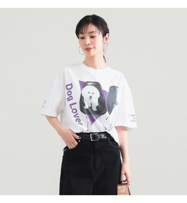 Demi-Luxe BEAMS 「【別注】NOMADIS / for Dog Lovers Tシャツ」|Tシャツ・カットソー|