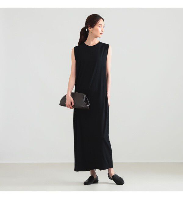 Demi-Luxe BEAMS 「ウォッシャブル ウール ノースリーブ ワンピース」|ワンピース|