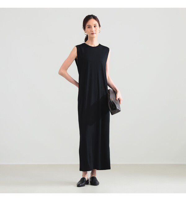Demi-Luxe BEAMS 「ウォッシャブル ウール ノースリーブ ワンピース」|ワンピース|